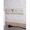 Рамка 4-м BRITE РУ-4-БрКр беж. IEK BR-M42-K10