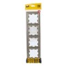 Рамка 4-м BRITE РУ-4-БрШ шампань IEK BR-M42-K37