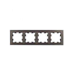 Рамка 4-м BRITE РУ-4-БрТБ бронза IEK BR-M42-K45