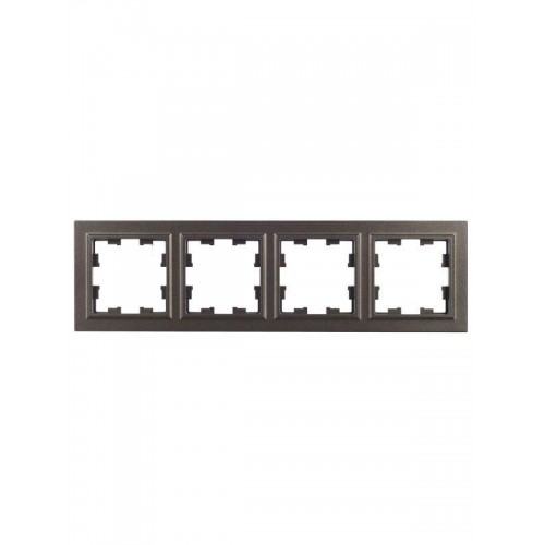 Рамка 4-м BRITE РУ-4-БрТБ бронза IEK BR-M42-K45