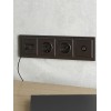 Рамка 4-м BRITE РУ-4-БрТБ бронза IEK BR-M42-K45