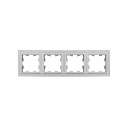 Рамка 4-м BRITE РУ-4-БрА алюм. IEK BR-M42-K47