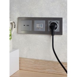 Датчик движения BRITE ДС10-1-БрА механизм алюм. IEK BR-MS10-N-150-05-K47