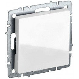 Заглушка с суппортом BRITE МЗ10-БрБ механизм бел. IEK BR-PL10-K01