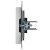 Заглушка с суппортом BRITE МЗ10-БрБ механизм бел. IEK BR-PL10-K01