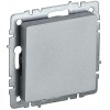 Заглушка c суппортом BRITE МЗ10-БрА механизм алюм. IEK BR-PL10-K47