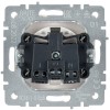 Розетка BRITE РС14-1-0-БрБ 16А с заземл. защ. шторки механизм бел. IEK BR-R14-16-K01