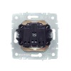 Розетка BRITE РС14-1-0-БрКр 16А с заземл. защ. шторки механизм беж. IEK BR-R14-16-K10