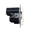 Розетка BRITE РЮш10-2-БрБ 16А с USB A+A 3.1А с заземл. защ. шторки механизм бел. IEK BR-R14-16-U21-D31-K01