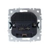 Розетка BRITE РЮш10-2-БрБ 16А с USB A+A 3.1А с заземл. защ. шторки механизм бел. IEK BR-R14-16-U21-D31-K01