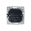 Розетка BRITE РЮш10-2-БрШ 16А с USB A+A 3.1А с заземл. защ. шторки механизм шампань IEK BR-R14-16-U21-D31-K37