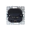 Розетка BRITE РЮш11-1-БрКр 16А с USB A+C 18Вт с заземл. защ. шторки механизм беж. IEK BR-R14-16-U22-018-K10