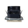 Розетка BRITE РЮш11-1-БрКр 16А с USB A+C 18Вт с заземл. защ. шторки механизм беж. IEK BR-R14-16-U22-018-K10
