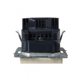 Розетка BRITE РЮш11-1-БрКр 16А с USB A+C 18Вт с заземл. защ. шторки механизм беж. IEK BR-R14-16-U22-018-K10