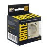 Розетка BRITE РЮш11-1-БрКр 16А с USB A+C 18Вт с заземл. защ. шторки механизм беж. IEK BR-R14-16-U22-018-K10