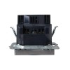 Розетка BRITE РЮш11-1-БрА 16А с USB A+C 18Вт с заземл. защ. шторки механизм алюм. IEK BR-R14-16-U22-018-K47