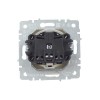 Розетка BRITE РСбш10-3-44-БрКр 16А IP44 с заземл. защ. шторки с крышкой механизм беж. IEK BR-R16-16-44-K10