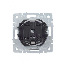 Розетка BRITE РСбш10-3-44-БрТБ 16А IP44 с заземл. защ. шторки с крышкой механизм бронза IEK BR-R16-16-44-K45