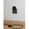 Розетка BRITE РСбш10-3-44-БрС 16А IP44 с заземл. защ. шторки с крышкой механизм сталь IEK BR-R16-16-44-K46