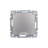 Розетка BRITE РСбш10-3-44-БрС 16А IP44 с заземл. защ. шторки с крышкой механизм сталь IEK BR-R16-16-44-K46