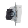 Розетка BRITE РСбш10-3-44-БрА 16А IP44 с заземл. защ. шторки с крышкой механизм алюм. IEK BR-R16-16-44-K47