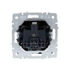 Розетка BRITE РСбш10-3-БрЧ 16А IP20 с заземл. защ. шторки с крышкой механизм черн. IEK BR-R16-16-K02