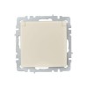 Розетка BRITE РСбш10-3-БрКр 16А IP20 с заземл. защ. шторки с крышкой механизм беж. IEK BR-R16-16-K10