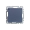 Розетка BRITE РСбш10-3-БрМ 16А IP20 с заземл. защ. шторки с крышкой механизм маренго IEK BR-R16-16-K35