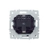 Розетка BRITE РСбш10-3-БрМ 16А IP20 с заземл. защ. шторки с крышкой механизм маренго IEK BR-R16-16-K35