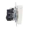 Розетка BRITE РСбш10-3-БрЖ 16А IP20 с заземл. защ. шторки с крышкой механизм жемчуж. IEK BR-R16-16-K36