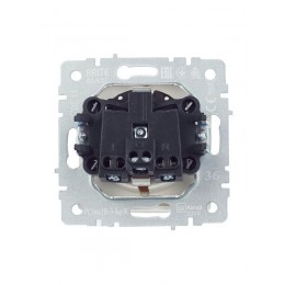 Розетка BRITE РСбш10-3-БрЖ 16А IP20 с заземл. защ. шторки с крышкой механизм жемчуж. IEK BR-R16-16-K36