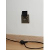 Розетка BRITE РСбш10-3-БрШ 16А IP20 с заземл. защ. шторки с крышкой механизм шампань IEK BR-R16-16-K37