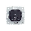 Розетка BRITE РСбш10-3-БрШ 16А IP20 с заземл. защ. шторки с крышкой механизм шампань IEK BR-R16-16-K37