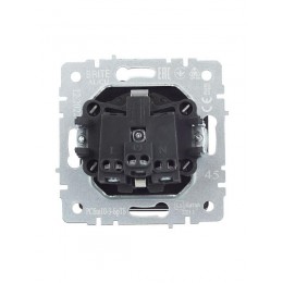 Розетка BRITE РСбш10-3-БрТБ 16А IP20 с заземл. защ. шторки с крышкой механизм бронза IEK BR-R16-16-K45