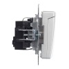Розетка BRITE РСбш10-3-БрА 16А IP20 с заземл. защ. шторки с крышкой механизм алюм. IEK BR-R16-16-K47