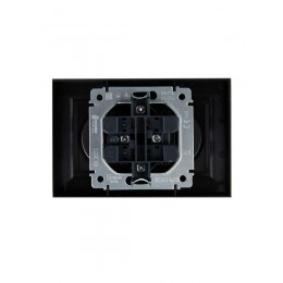 Розетка 2-м СП BRITE РС12-2-БрТБ 10А в сборе без заземл. без защ. шторок бр. IEK BR-R20-10-K45-F