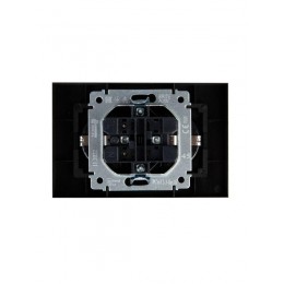 Розетка 2-м СП BRITE РСш12-3-БрТБ 16А в сборе с заземл. защ. шторки бронза IEK BR-R24-16-K45-F