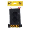 Розетка 2-м СП BRITE РСш12-3-БрГ 16А в сборе с заземл. защ. шторки графит IEK BR-R24-16-K53-F