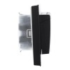 Розетка 2-м СП BRITE РСбш12-3-44-БрЧ 16А в сборе IP44 с крышкой черн. IEK BR-R26-16-44-K02-F