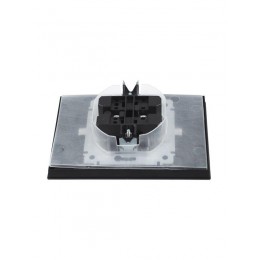 Розетка 2-м СП BRITE РСбш12-3-44-БрЧ 16А в сборе IP44 с крышкой черн. IEK BR-R26-16-44-K02-F
