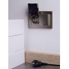Розетка 2-м СП BRITE РСбш12-3-44-БрШ 16А в сборе IP44 с крышкой шампань IEK BR-R26-16-44-K37-F