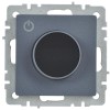 Термостат электронный с индик. BRITE СП IP20 ТС10-1-БрМ механизм маренго IEK BR-RT11-K35
