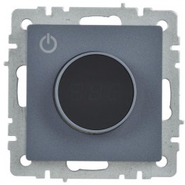 Термостат электронный с индик. BRITE СП IP20 ТС10-1-БрМ механизм маренго IEK BR-RT11-K35