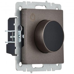 Термостат электронный с индик. BRITE СП IP20 ТС10-1-БрТБ темная механизм бронза IEK BR-RT11-K45