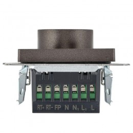 Термостат электронный с индик. BRITE СП IP20 ТС10-1-БрТБ темная механизм бронза IEK BR-RT11-K45