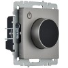 Термостат электронный с индик. BRITE СП IP20 ТС10-1-БрС механизм сталь IEK BR-RT11-K46