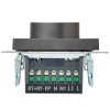 Термостат электронный с индик. BRITE СП IP20 ТС10-1-БрС механизм сталь IEK BR-RT11-K46