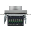 Термостат электронный с индик. BRITE СП IP20 ТС10-1-БрА механизм алюм. IEK BR-RT11-K47