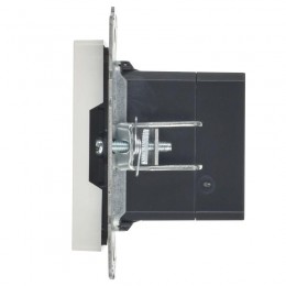 Розетка BRITE USB A+A 3.1А РЮ10-1-БрБ механизм бел. IEK BR-U21-D31-K01