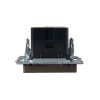 Розетка BRITE USB A+A 3.1А РЮ10-1-БрШ механизм шампань IEK BR-U21-D31-K37
